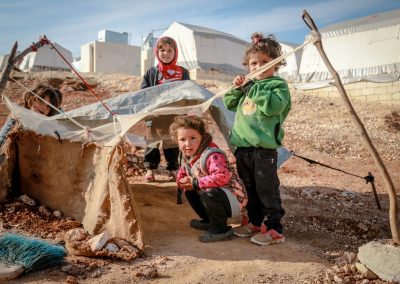 Syriërs bemoedigen